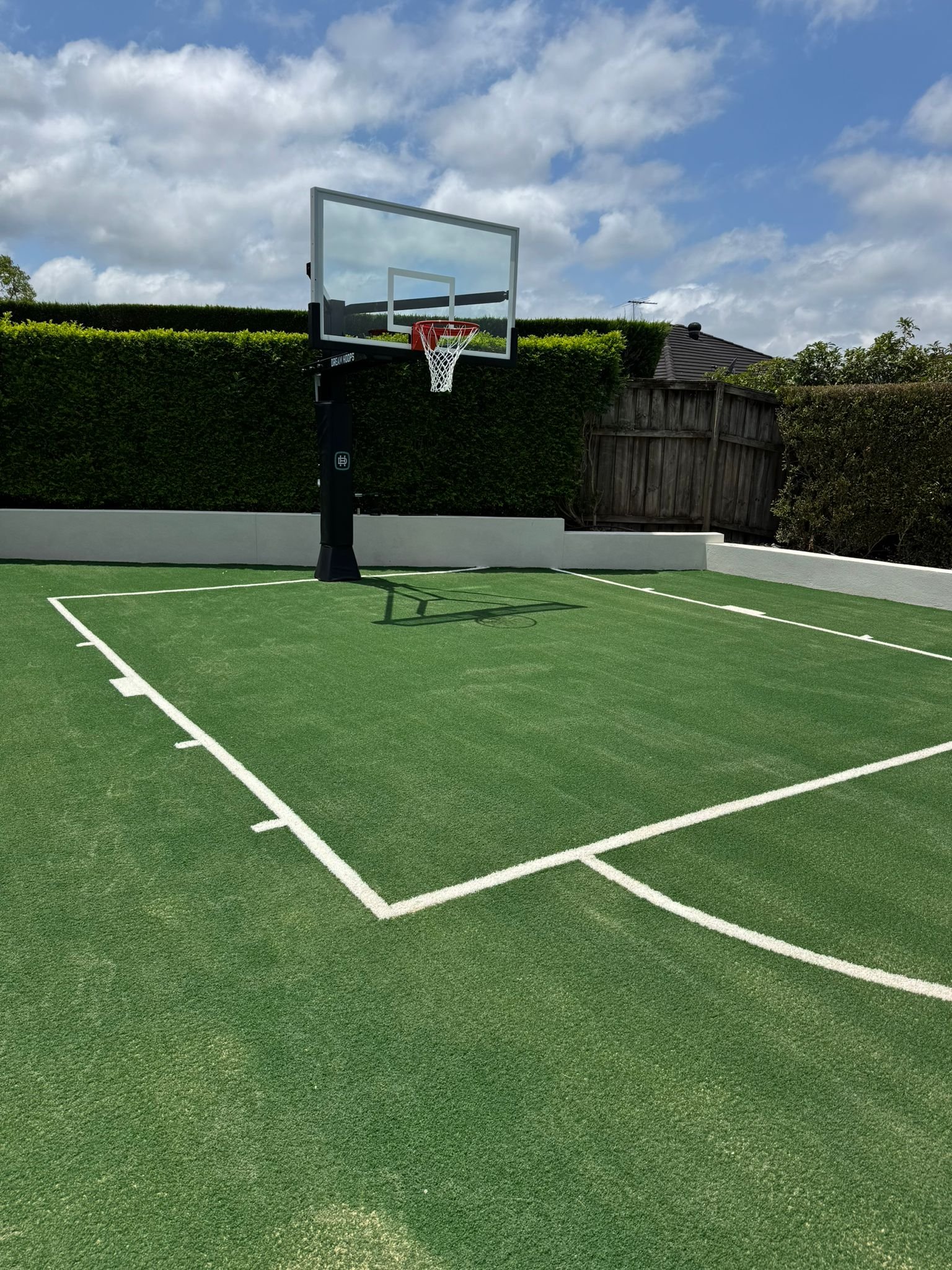 Castle Hill Basketball Court — Greenscape Turfing project