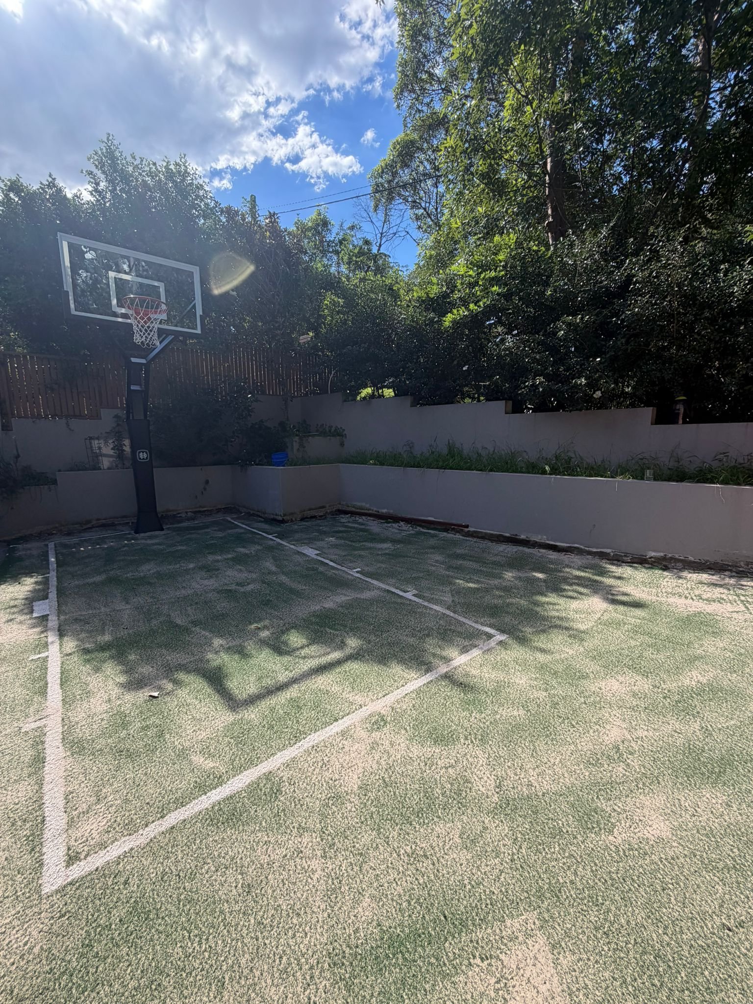Greenwich Basketball Court — Greenscape Turfing project