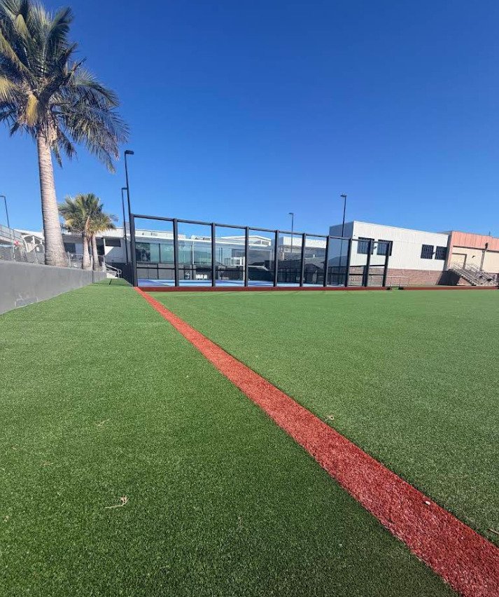 Multi-sport synthetic court
