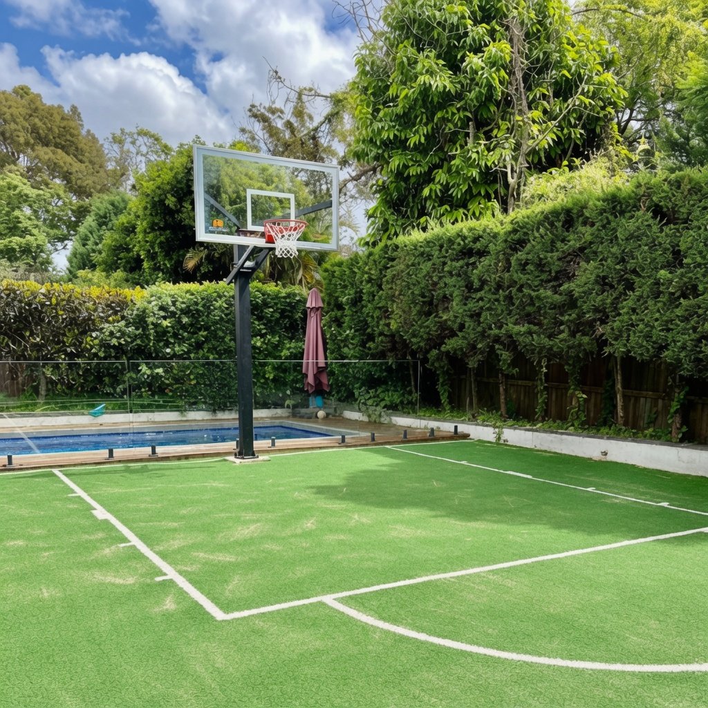 Basketball Court — synthetic grass, Sydney