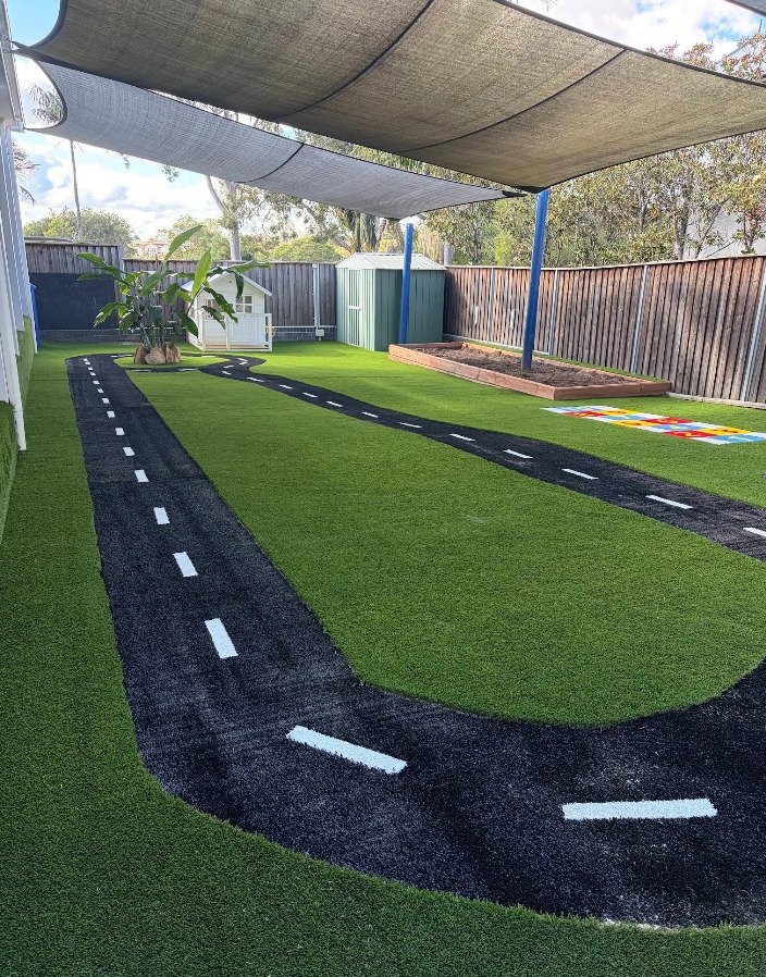Childcare Playground — synthetic grass, Sydney