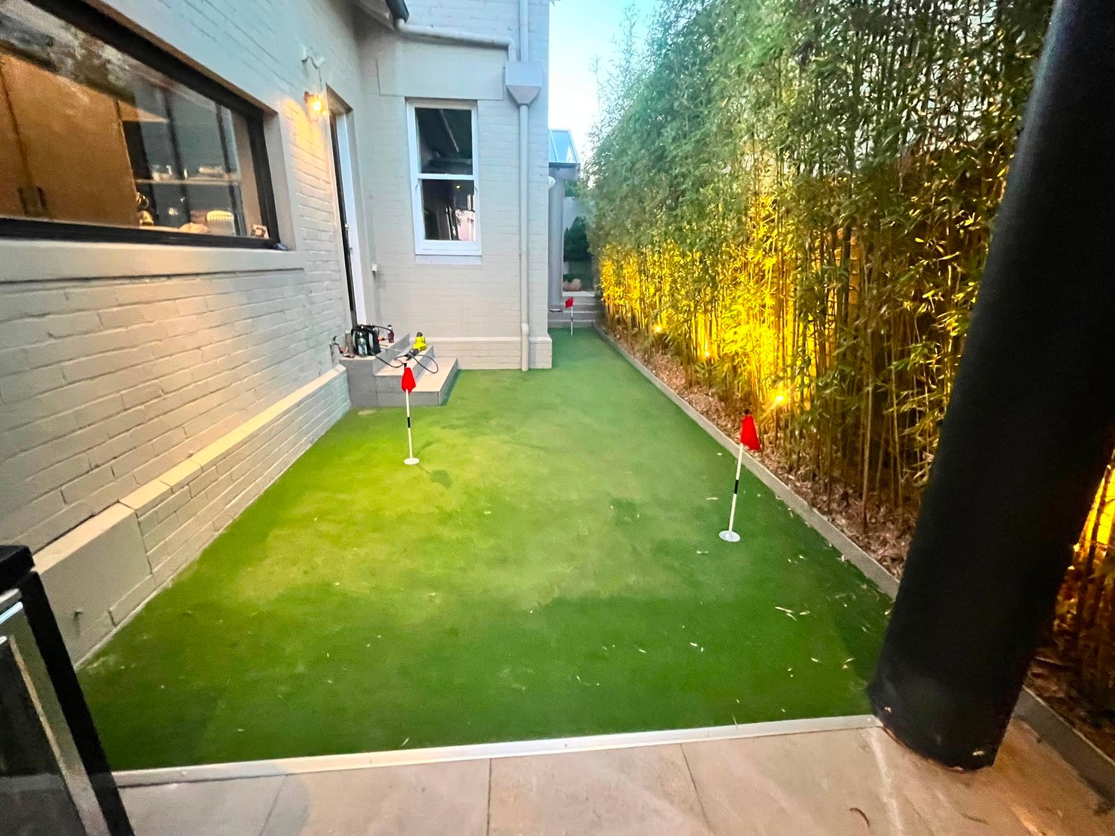 Bellevue Hill Putting Green Project — Greenscape Turfing project